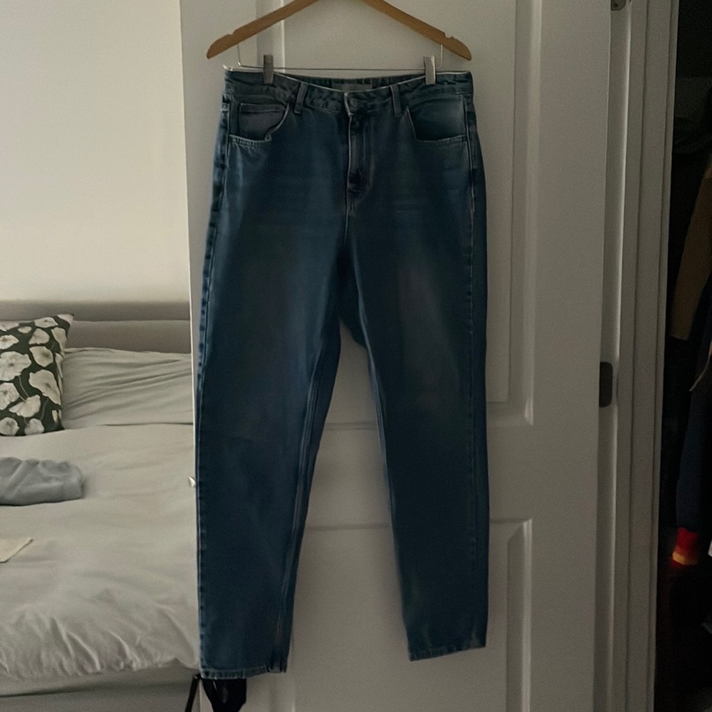 Top Shop Moto Mom Jeans 34x34